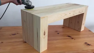 DIY Modern Bench From Pallet