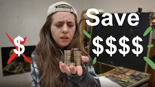 5 Tips How to SAVE MONEY as an Artist!!