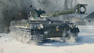 "TORNVAGN B" ОБЗОР НОВОГО ПРЕМИУМНОГО ТЯЖА ШВЕЦИИ!  // WOT Console PS-5