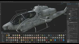 AH-1W Super Cobra | Substance Painter Material