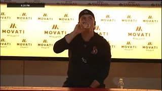 Matt Duchene's pre-game ritual involves lots of drinking