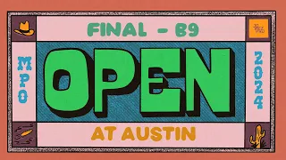 2024 The Open at Austin | MPO FINALB9 | Anttila, Buhr, Orum, Anderson | Jomez Disc Golf