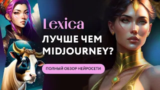 Нейросеть Lexica создает изображения лучше чем Midjourney? Полный обзор нейросети Лексика