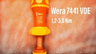 Динамометрическая отвертка Wera 7441 VDE (Kraftform Kompakt VDE Torque 05135906001)