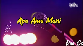 Apa Ama lyrics with vocal OFF