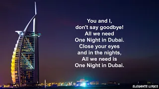 One Night in Dubai lyrics Arsh  Official Video  Feat Helena  All we need is one night in dubai mp3