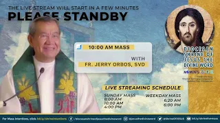 Father Jerry Orbos, SVD - Holy Mass at the Diocesan Shrine for Sunday, October 11, 2020 (10:00am)