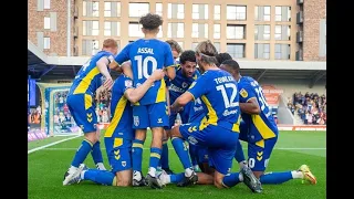 AFC Wimbledon 3-2 Harrogate Town 📺 | JD and Courtney clinch comeback! 🙌 | Highlights 🟡🔵