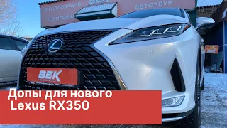 Упаковка нового Lexus RX350