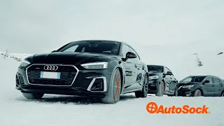 Safe Winter Driving with Snow Socks from AutoSock, the Inventor of Textile Snow Chains (Commercial)