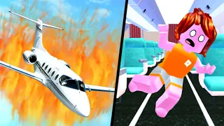 Roblox survive the chaotic plane crash...