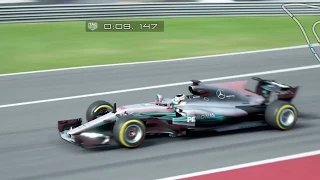 DRS in Mercedes F1 W08 '17 - Gran Turismo™SPORT