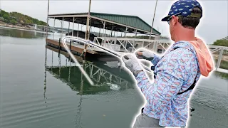 Big Swimbaits & Sight Fishing Clear Water Docks