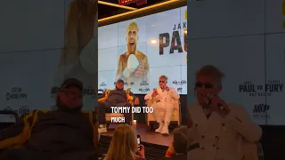 Jake Paul trolls Tommy Fury with poem, Logan Paul says he'll beat Mike Tyson! #shorts