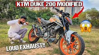 Modification in New Model KTM DUKE 200 | Total Modification Cost ?