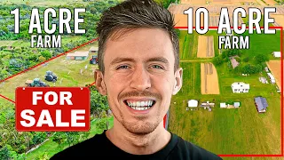 I Bought a 10 Acre Farm! (Sold The 1 Acre Farm)