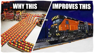 These Balancers Improve Train Efficiency in Satisfactory