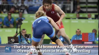 Helen Maroulis edges legendary Yoshida for women's wrestling gold