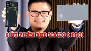 Mở hộp Red Magic 9 Pro siêu phẩm gaming Pin 6500, Snap 8 Gen 3