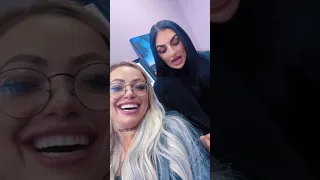 liv morgan & sonya deville in montreal! #livmorgan #sonyadeville