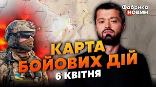 🚀ЗСУ ПІШЛИ НА ПРОРИВ! Карта бойових дій 6 квітня: КОНТРАТАКА під Авдіївкою, ВИБУХИ на Запоріжжі