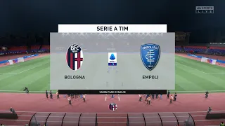 Bologna vs Empoli - 06 Feb 22 - Serie A 2021/2022 Gameplay