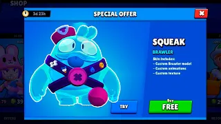 I GOT SQUEAK? How To Get NEW BRAWLER SQUEAK! #BrawlersWhenNotBrawling