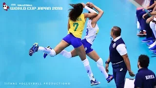 Great Volleyball Rally | Long Rally | Women's Volleyball World Cup Japan 2019