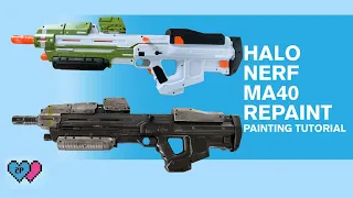 Painting the Nerf Halo MA40