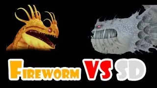 Fireworm Swarm vs Screaming Death | SPORE