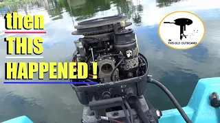 Johnson Evinrude 25 hp & 30 hp -Then This Happened- THIS OLD OUTBOARD