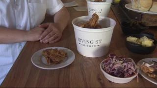 Celebrating National Fried Chicken day at Irving St. Kitchen