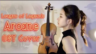 Arcane League of Legends OST Violin Covers (Ep.1-3) Enemy｜Playground｜Goodbye