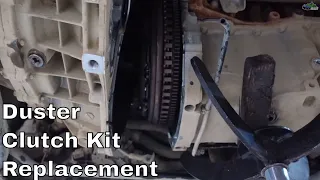 Dacia Duster 4x4 - Clutch Kit Replacement (Flywheel, Bearing, Plate, Disc)