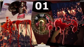 ПокОрение Аргоса. 1 серия. Ярость Спарты. Rome II Total War.