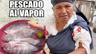 Preparé ricos Pescado al Vapor