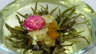 Blooming Tea Ball Flower ~ Tea Time ~ Just for Fun ~ How To 🌻