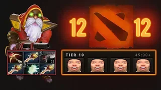 12 VS 12 DOTA WITH TIER 10 ITEMS?!