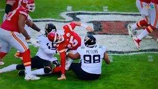 Patrick Mahomes Ankle Injury vs. Jaguars NFL AFC Divisional Round FULL SEQUENCE