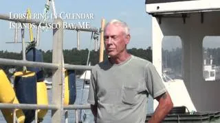 Maine Lobster Fishing with Leon Hamilton, Lobsterman, Casco Bay