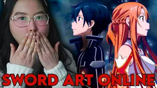 First Time Reacting to Sword Art Online Opening (1-9) | Non Anime Fan! ANIME OP REACTION