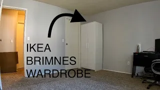 IKEA BRIMNES WARDROBE 2 DOORS ASSEMBLY