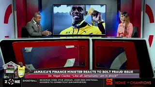 JA's Finance Minister reacts to Bolt fraud issue,Dr. Nigel Clarke "Like all Jamaicans I am in shock"