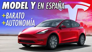 Tesla Model Y 2022 en España: más barato, nueva batería y más autonomía