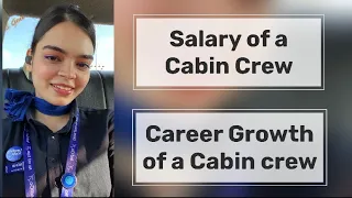 Salary of a Cabin Crew In INDIA | Career Growth | Retirement Age | My Salary Slip from INDIGO✈️