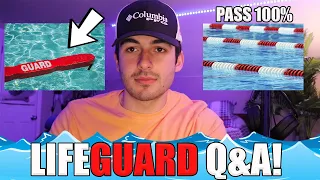 LIFEGUARD Q&A PART 2! (*TIPS FOR PASSING THE TEST AND MORE!*)