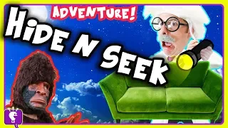 HobbyHarry vs. Bigfoot HIDE AND SEEK Adventure with HobbyKidsTV