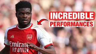 Thomas Partey is showing why he is WORLD CLASS… he is DOMINATING players 🤯