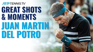 12 Juan Martin Del Potro Shots & Moments That Made Us Smile ☺️