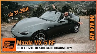 Mazda MX-5 RF im Test (2022) Der letzte bezahlbare Roadster?! Fahrbericht | Review | Kinenbi | Preis